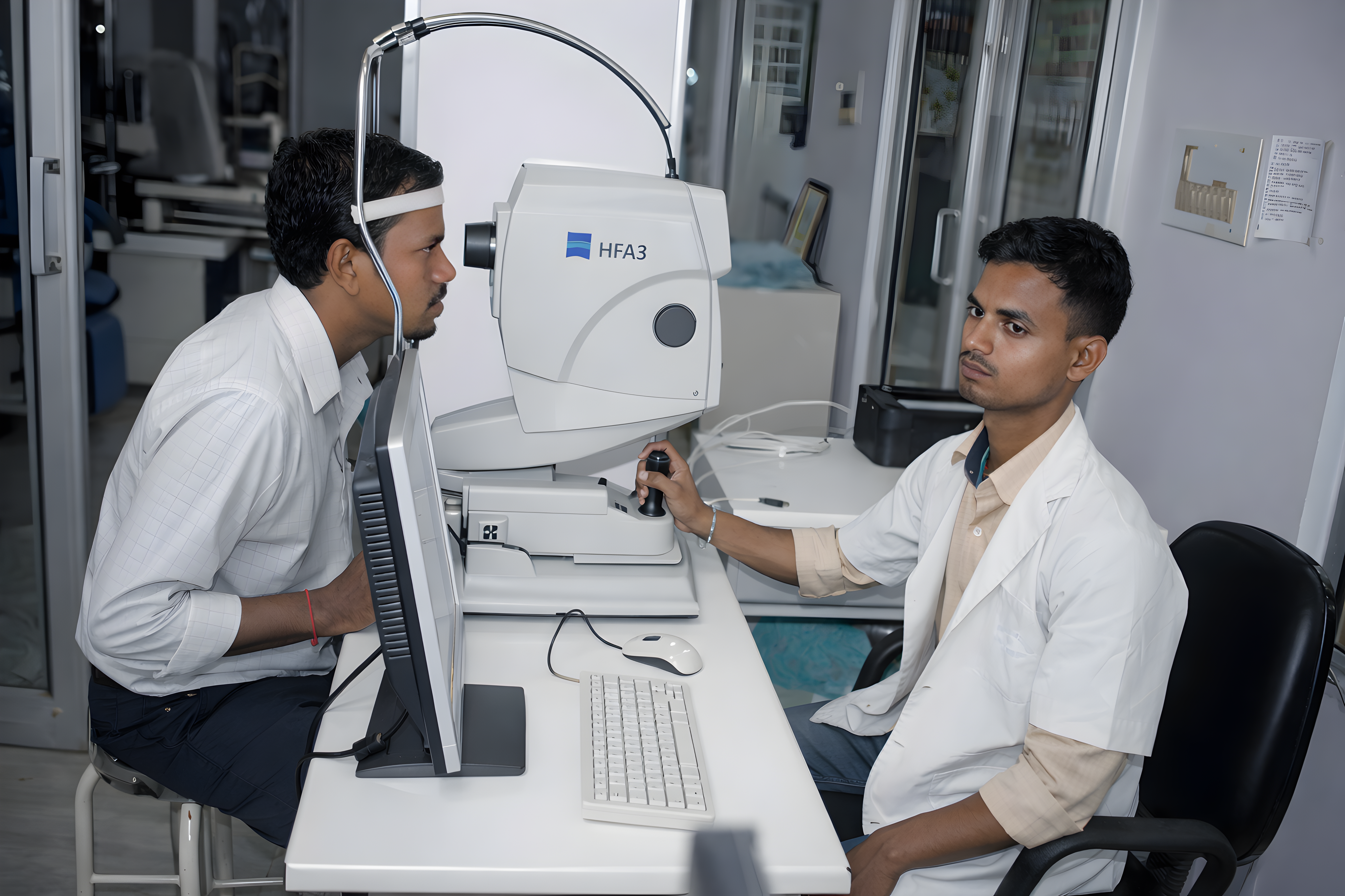 Advanced eye diagnostic examination equipment